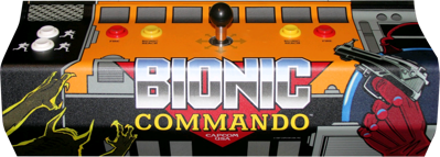 Bionic Commando - Arcade - Control Panel (United States) - 1701x610