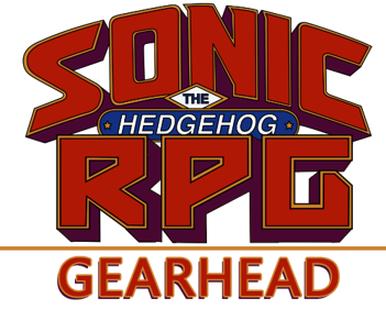 Sonic The Hedgehog RPG: Gearhead - Clear Logo (World) - 500x400