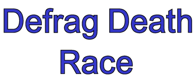 Defrag Death Race - Clear Logo (World) - 1632x656