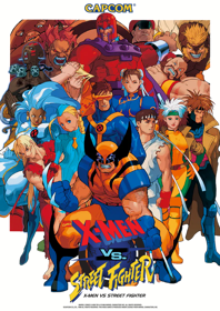 X-Men vs. Street Fighter - Fanart - Box - Front (North America) - 1200x1696