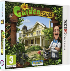 Gardenscapes - Box - 3D (Europe) - 841x856