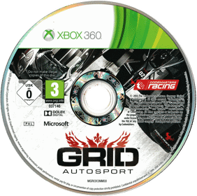 GRID Autosport - Disc (Germany) - 2866x2846