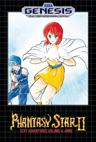 Phantasy Star II Text Adventure Volume 4: Anne's Adventure - Fanart - Box - Front (North America) - 721x1063