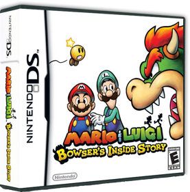 Mario & Luigi: Bowser's Inside Story - Box - 3D (North America) - 585x593