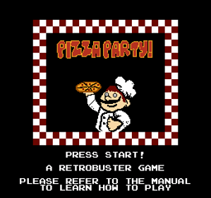 Pizza Party! - Screenshot - Game Title (North America) - 256x240