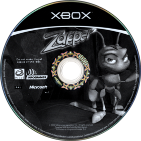Zapper: One Wicked Cricket! - Disc (Europe) - 749x751