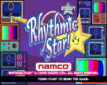 Rhythmic Star! - Screenshot - Game Title (World) - 640x512