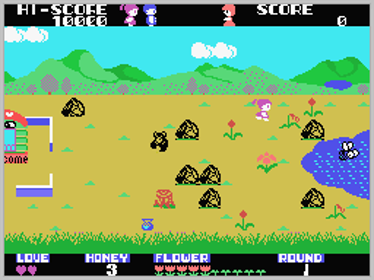 Girl's Garden - Screenshot - Gameplay (World) - 256x192
