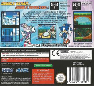 Sonic Rush - Box - Back (France) - 1400x1276