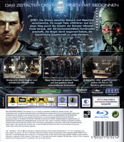 Binary Domain - Box - Back (Germany) - 512x584