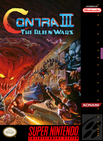 Contra III: The Alien Wars - Fanart - Box - Front (North America) - 1534x2100