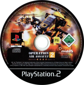 Operation Air Assault 2 - Disc (World) - 772x777