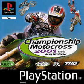 Championship Motocross 2001 featuring Ricky Carmichael - Box - Front (France) - 1000x1000