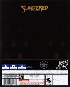 Sundered Eldritch Edition - Box - Back (North America) - 641x800