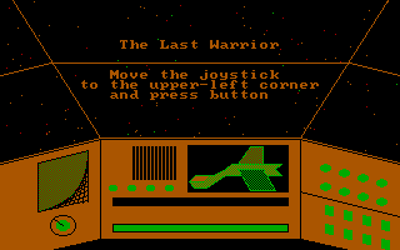 The Last Warrior - Screenshot - Game Title (North America) - 320x200