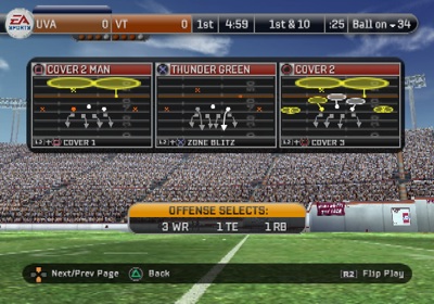 NCAA Football 08 - Screenshot - Gameplay (North America) - 640x448