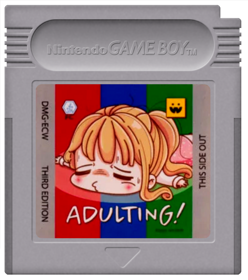 Adulting! - Fanart - Cart - Front (World) - 600x678