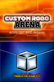 Custom Robo Arena - Screenshot - Game Title (World) - 256x384
