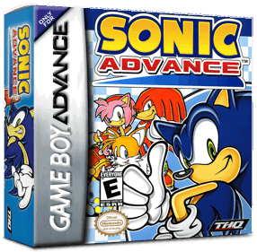 Sonic Advance - Box - 3D (North America) - 1016x998