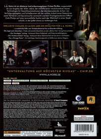 L.A. Noire: The Complete Edition - Box - Back (Germany) - 1063x1464