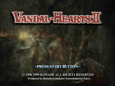 Vandal~Hearts II - Screenshot - Game Title (World) - 640x480