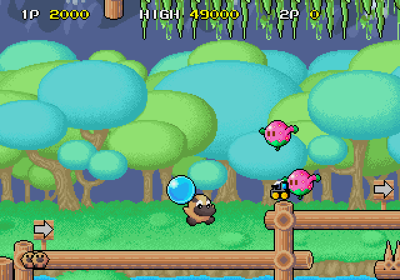 Mizubaku Daibouken - Screenshot - Gameplay (Japan) - 640x448