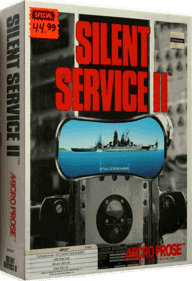 Silent Service II - Box - 3D (North America) - 850x1244