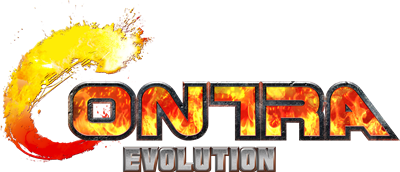 Contra Evolution HD - Clear Logo (World) - 400x172