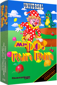 Mr. Do! Run Run - Box - 3D (World) - 440x660