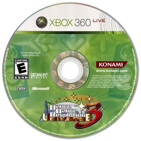 Dance Dance Revolution Universe 3 - Disc (North America) - 900x900