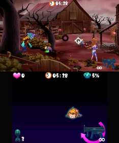 Zombie Panic in Wonderland DX - Screenshot - Gameplay (World) - 400x480