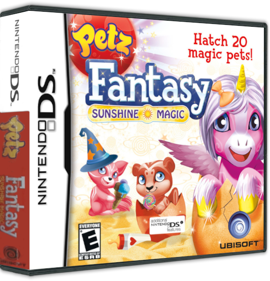 Petz Fantasy: Sunshine Magic - Box - 3D (North America) - 575x598