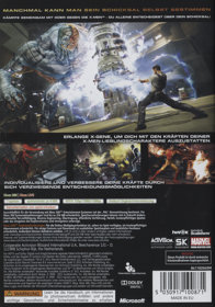 X-Men: Destiny - Box - Back (Germany) - 1003x1431