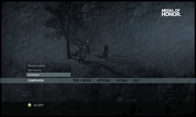 Medal of Honor - Screenshot - Game Select (World) - 1200x720