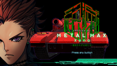 Metal Max Xeno - Screenshot - Game Title (Japan) - 960x544