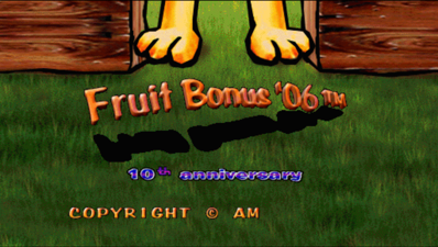 Fruit Bonus '06: 10th anniversary - Screenshot - Game Title (World) - 1360x768