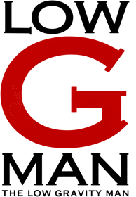 Low G Man: The Low Gravity Man - Clear Logo (World) - 3840x5543