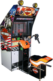 Harley-Davidson & L.A. Riders - Arcade - Cabinet (United States) - 1438x2215