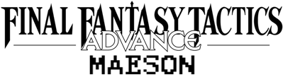 Final Fantasy Tactics Advance Maeson - Clear Logo (World) - 1200x349