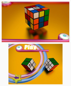 Rubik's Cube - Screenshot - Gameplay (World) - 420x510