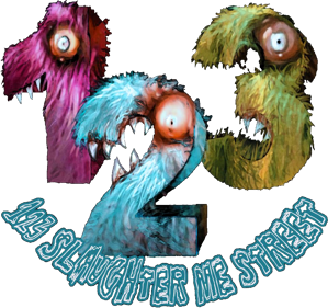 123 Slaughter Me Street - Clear Logo (World) - 999x938