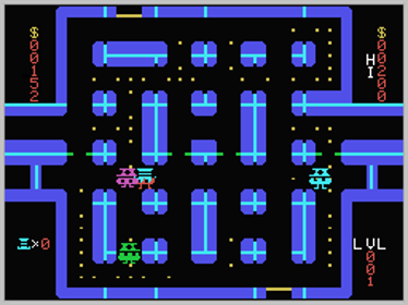 Lock'n Chase - Screenshot - Gameplay (World) - 256x192
