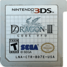 7th Dragon III: Code: VFD - Cart - Front (North America) - 889x900