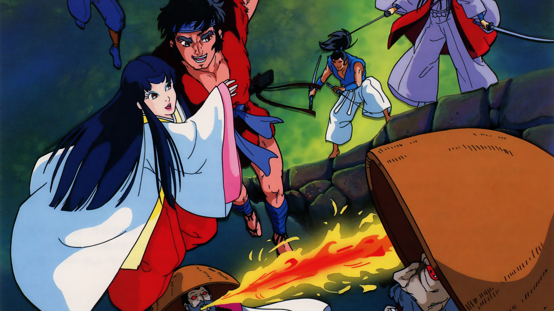 Illustration of The Legend of Kage