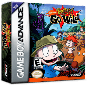 Rugrats: Go Wild - Box - 3D (North America) - 1016x998