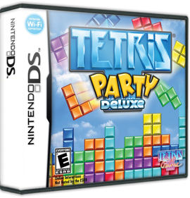 Tetris Party Deluxe - Box - 3D (North America) - 575x598