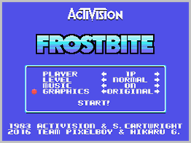 Frostbite - Screenshot - Game Title (World) - 256x192