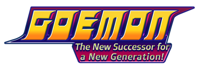 Goemon: Shin Sedai Shuumei - Clear Logo (World) - 2913x963