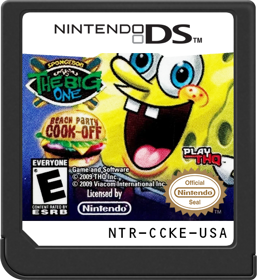 SpongeBob vs The Big One: Beach Party Cook-Off - Cart - Front (North America) - 517x564