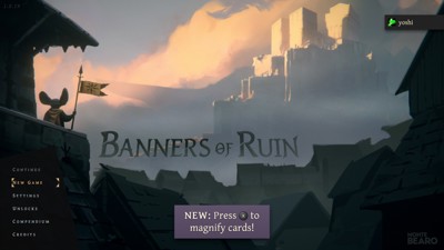 Banners of Ruin - Screenshot - Game Title (Japan) - 1280x720